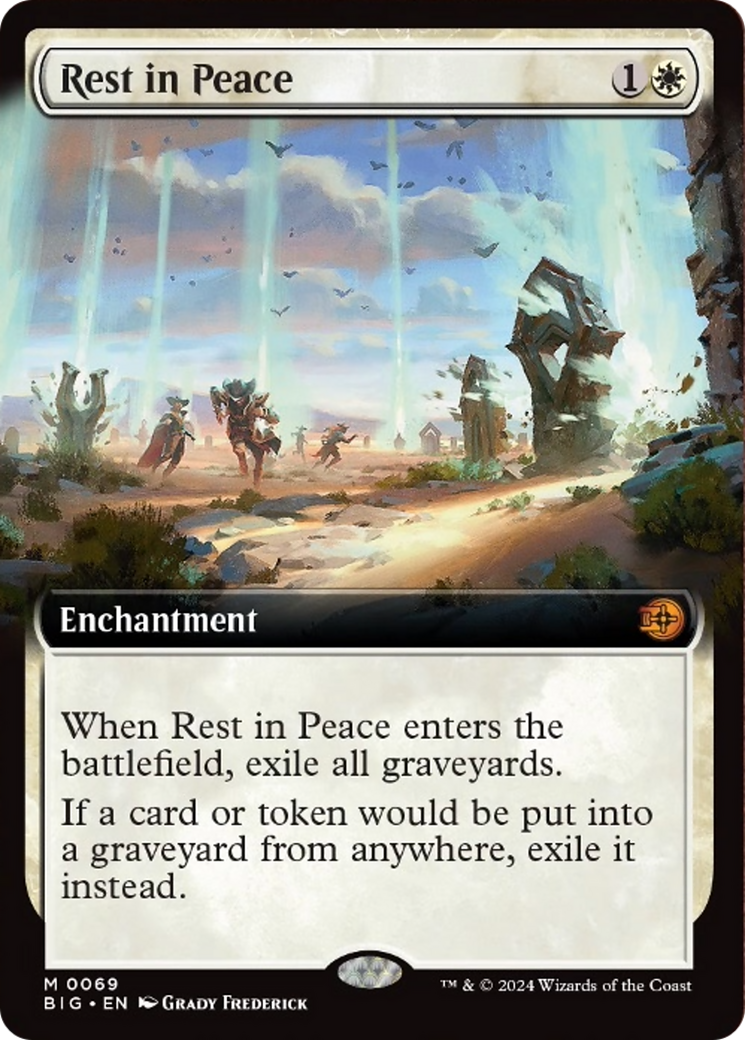 Rest in Peace (Extended Art) [Outlaws of Thunder Junction: The Big Score] | Devastation Store