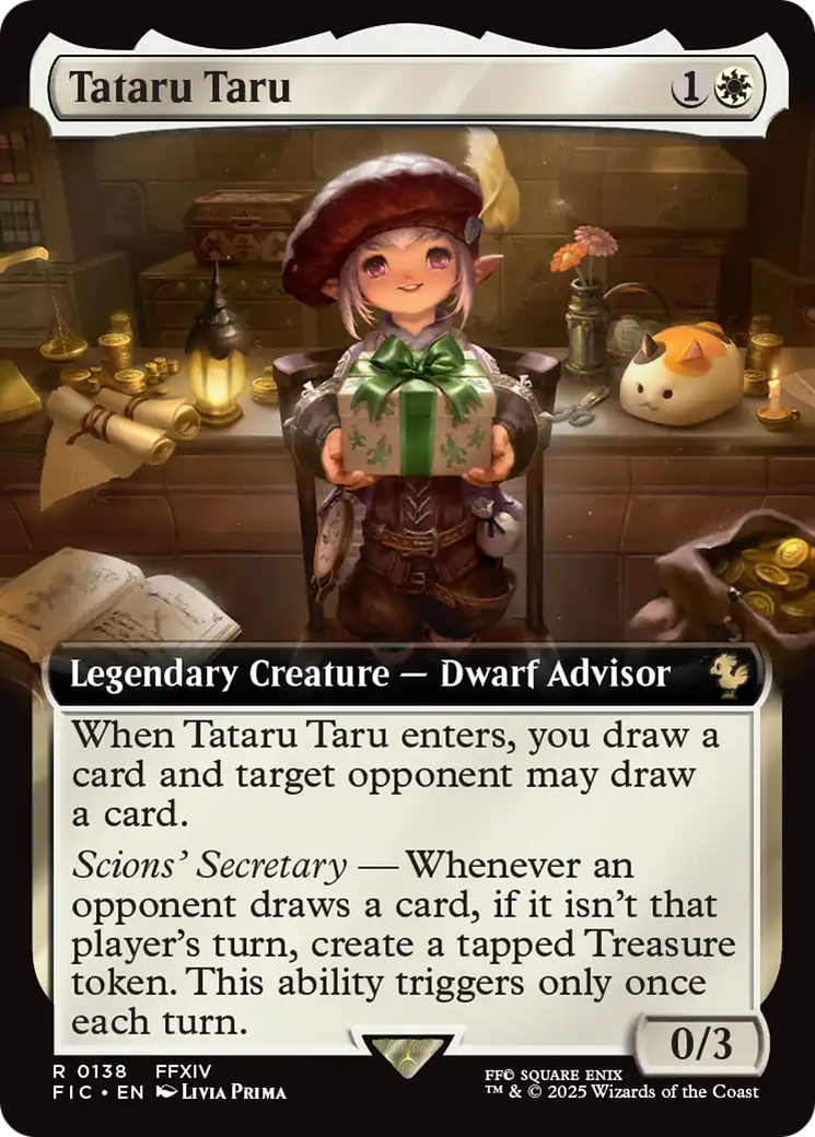 Tataru Taru (Extended Art) [FINAL FANTASY Commander] | Devastation Store