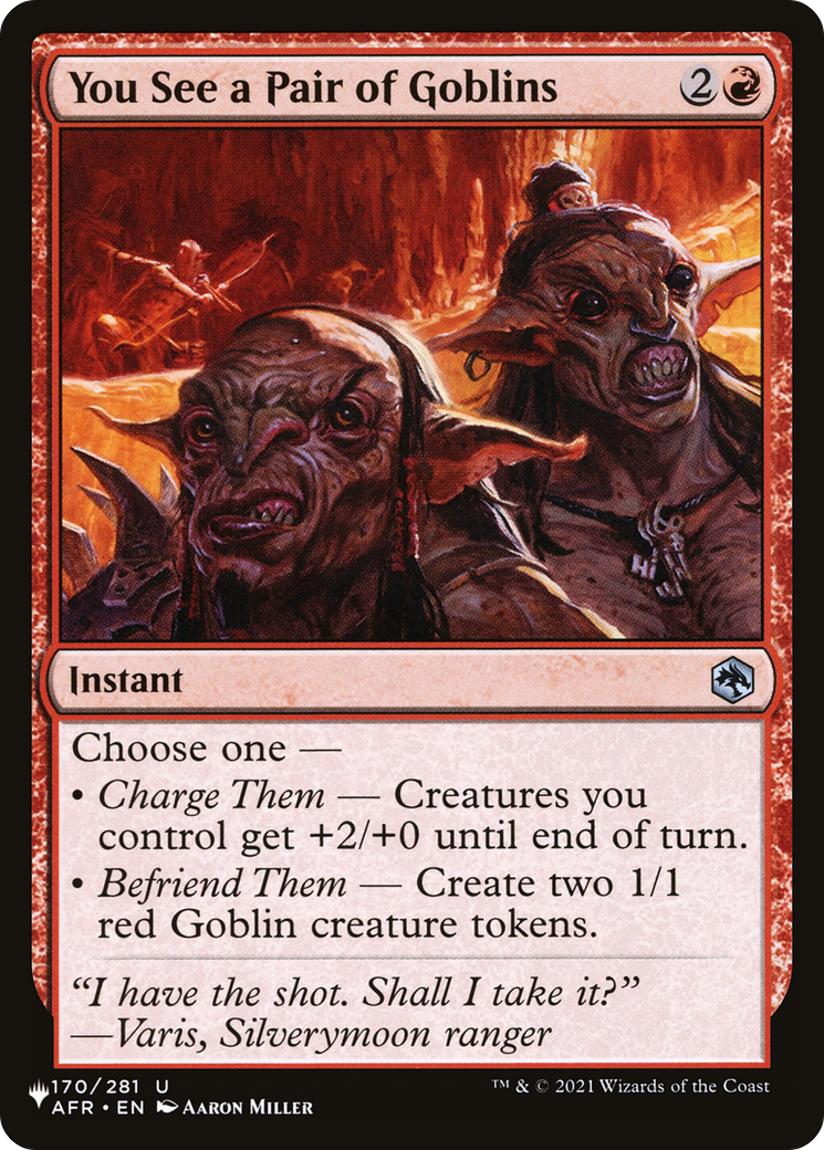 Dance with Goblins - Dance with Calamity [Secret Lair Drop Series] | Devastation Store