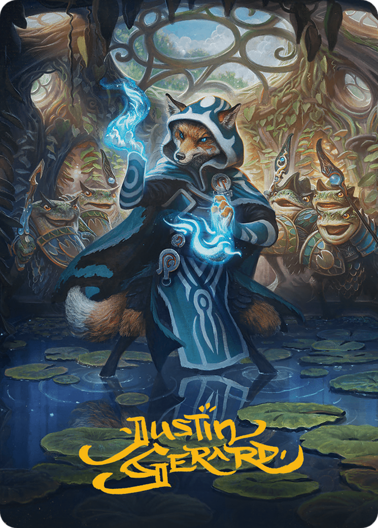 Jace, the Mind Sculptor Art Card (Gold-Stamped Signature) [Bloomburrow Art Series] | Devastation Store
