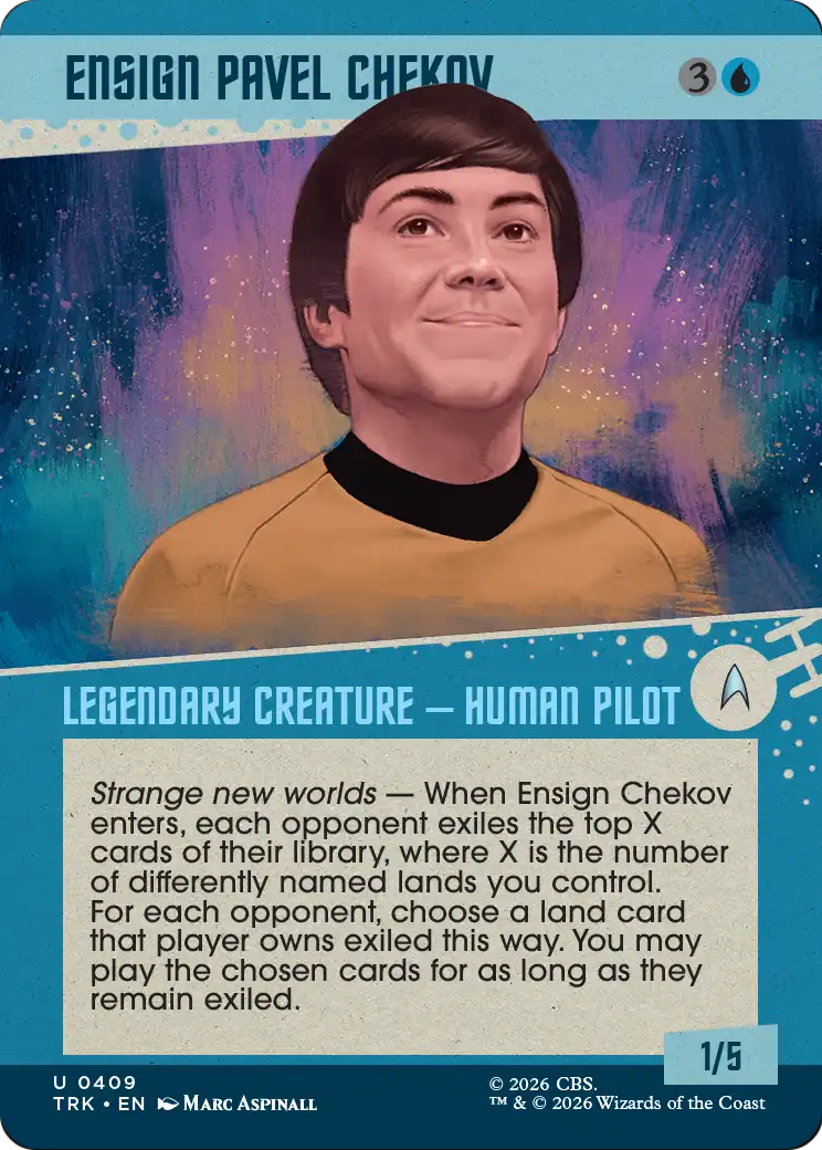 Ensign Pavel Chekov (Showcase) [Star Trek] | Devastation Store