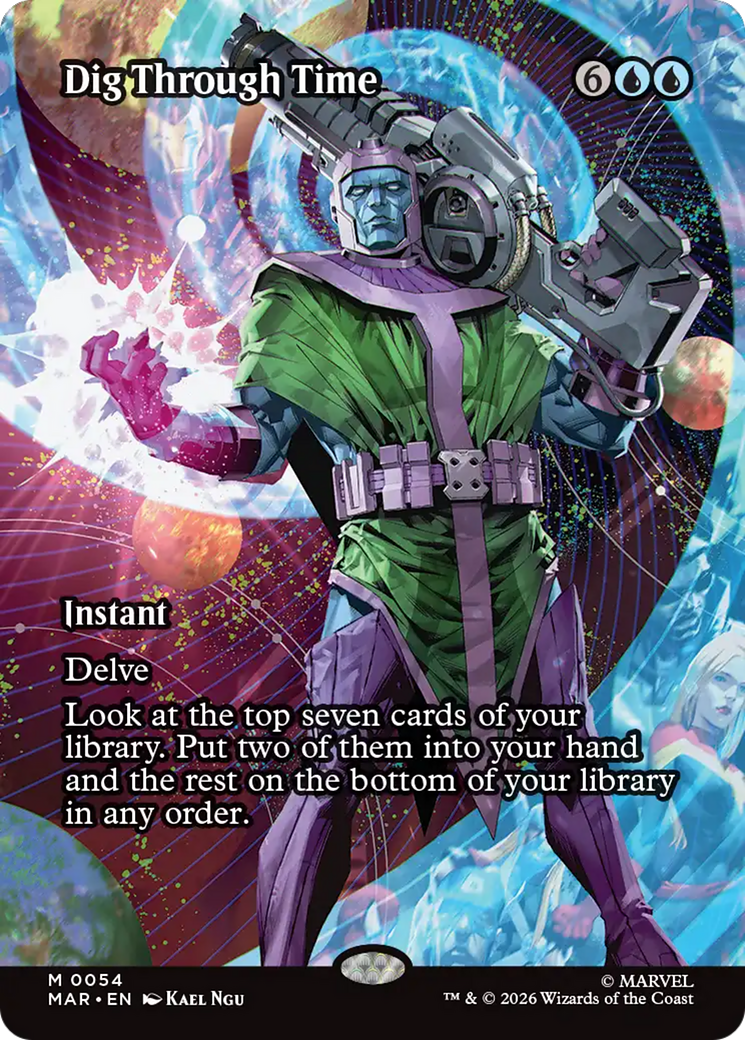 Dig Through Time (Borderless) [Marvel Universe: Eternal-Legal] | Devastation Store
