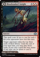 Bloodsoaked Insight // Sanguine Morass [Modern Horizons 3] | Devastation Store