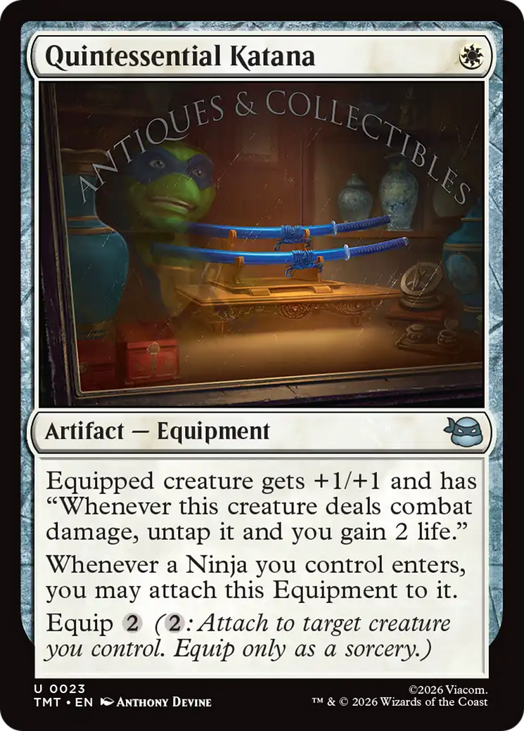 Quintessential Katana [Teenage Mutant Ninja Turtles] - Devastation Store | Devastation Store
