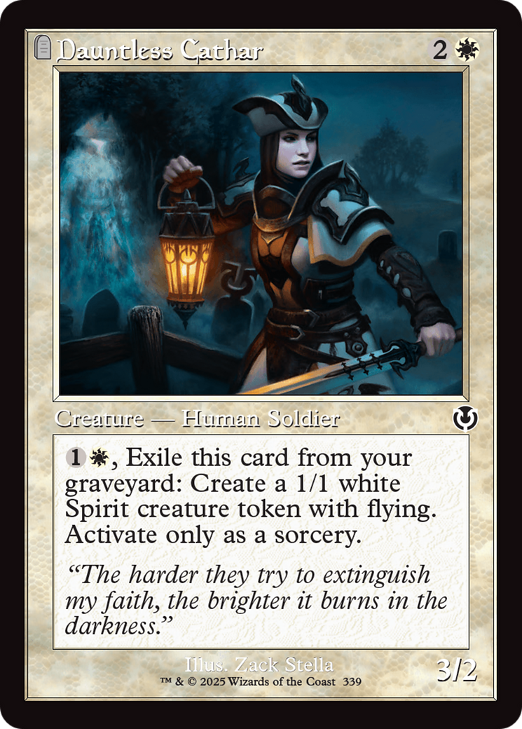 Dauntless Cathar (Retor Frame) [Innistrad Remastered] | Devastation Store
