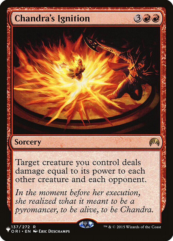 Chandra's Ignition [Secret Lair: Heads I Win, Tails You Lose] | Devastation Store