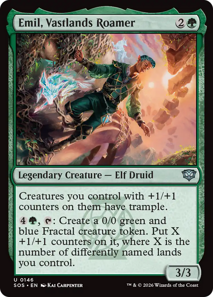 Emil, Vastlands Roamer [Secrets of Strixhaven] | Devastation Store