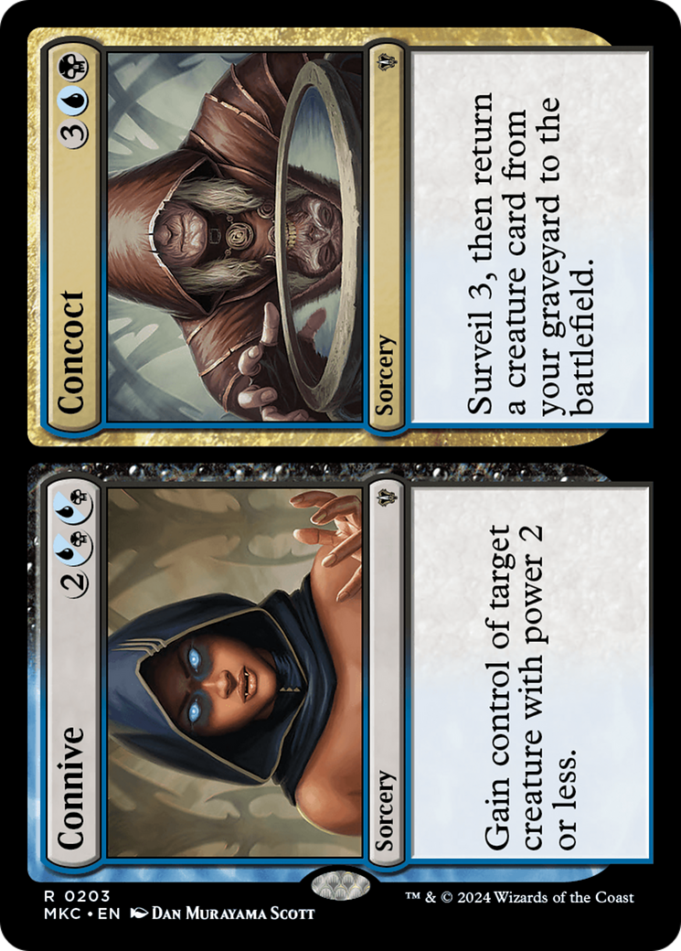 Connive // Concoct [Murders at Karlov Manor Commander] | Devastation Store