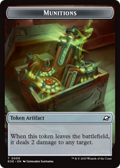 Robot // Munitions Double-Sided Token [Edge of Eternities Tokens] | Devastation Store