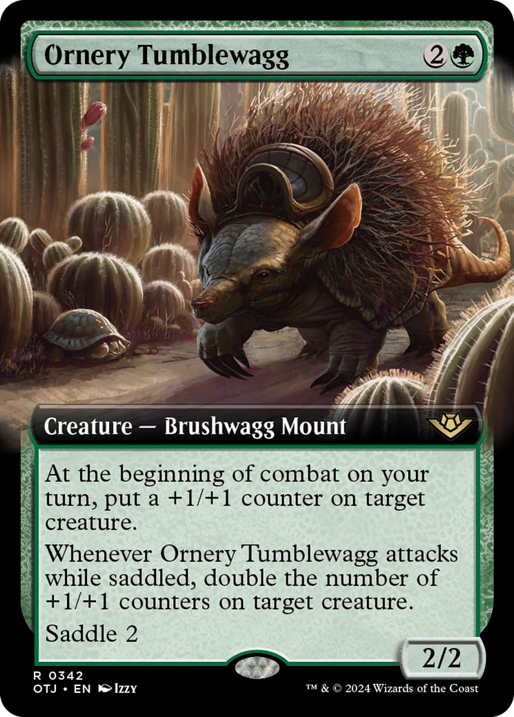 Ornery Tumblewagg (Extended Art) [Outlaws of Thunder Junction] | Devastation Store