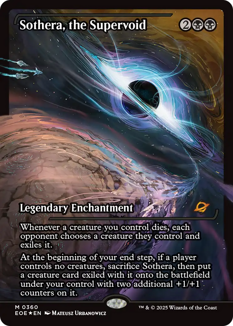Sothera, the Supervoid (Showcase) [Edge of Eternities] | Devastation Store