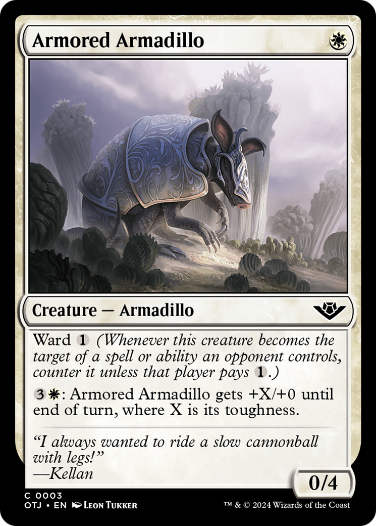 Armored Armadillo [Outlaws of Thunder Junction] | Devastation Store
