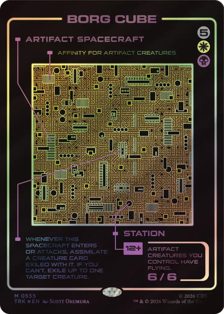 Borg Cube (Showcase) [Star Trek] | Devastation Store