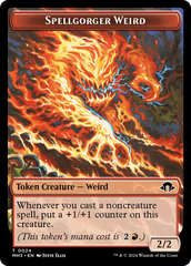 Eldrazi Spawn // Spellgorger Weird Double-Sided Token [Modern Horizons 3 Tokens] | Devastation Store