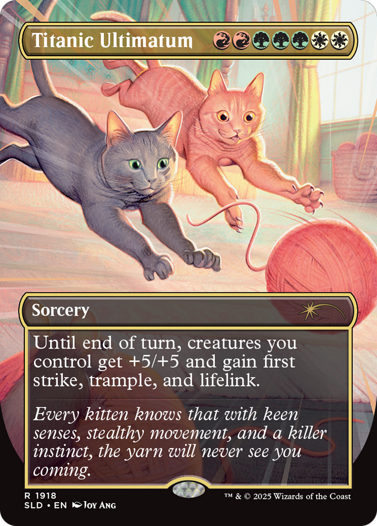 Titanic Ultimatum (1918) (Rainbow Foil) [Secret Lair Drop Series] | Devastation Store