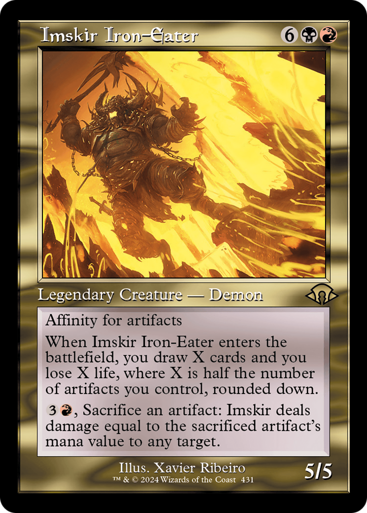 Imskir Iron-Eater (Retro) [Modern Horizons 3] | Devastation Store