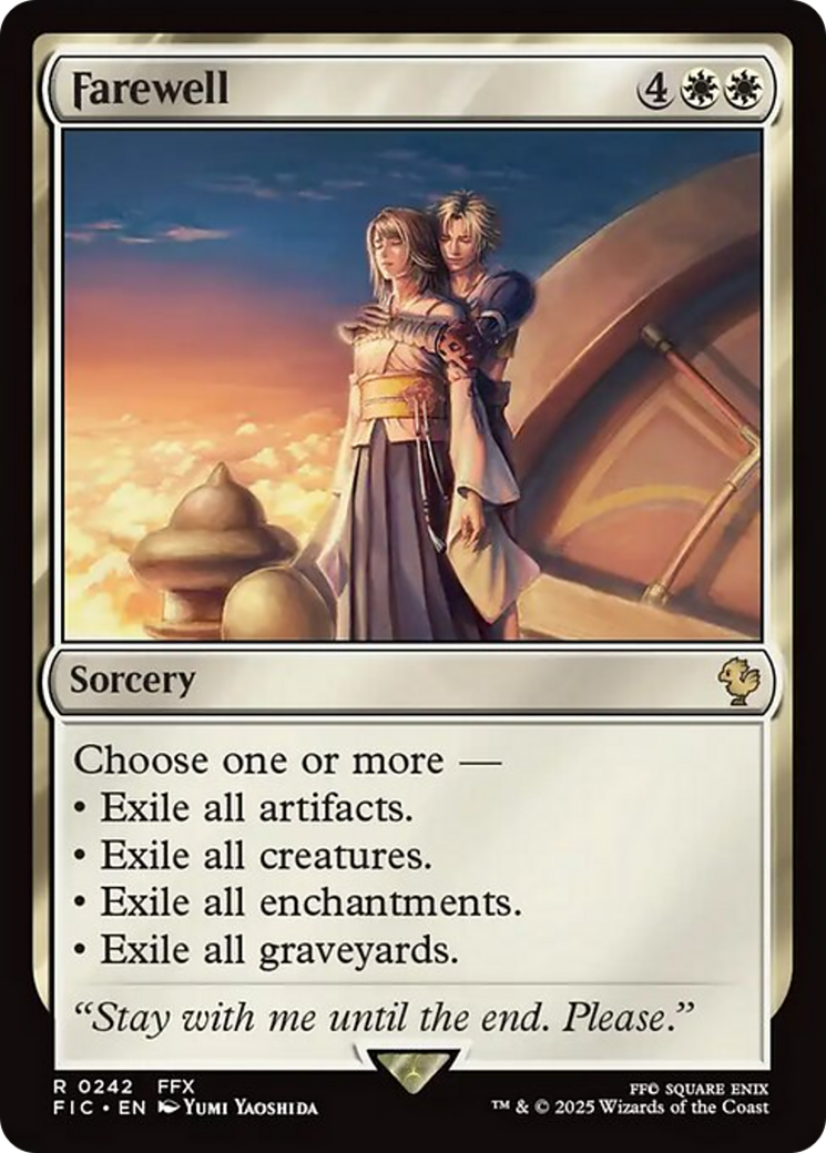 Farewell [FINAL FANTASY Commander] | Devastation Store