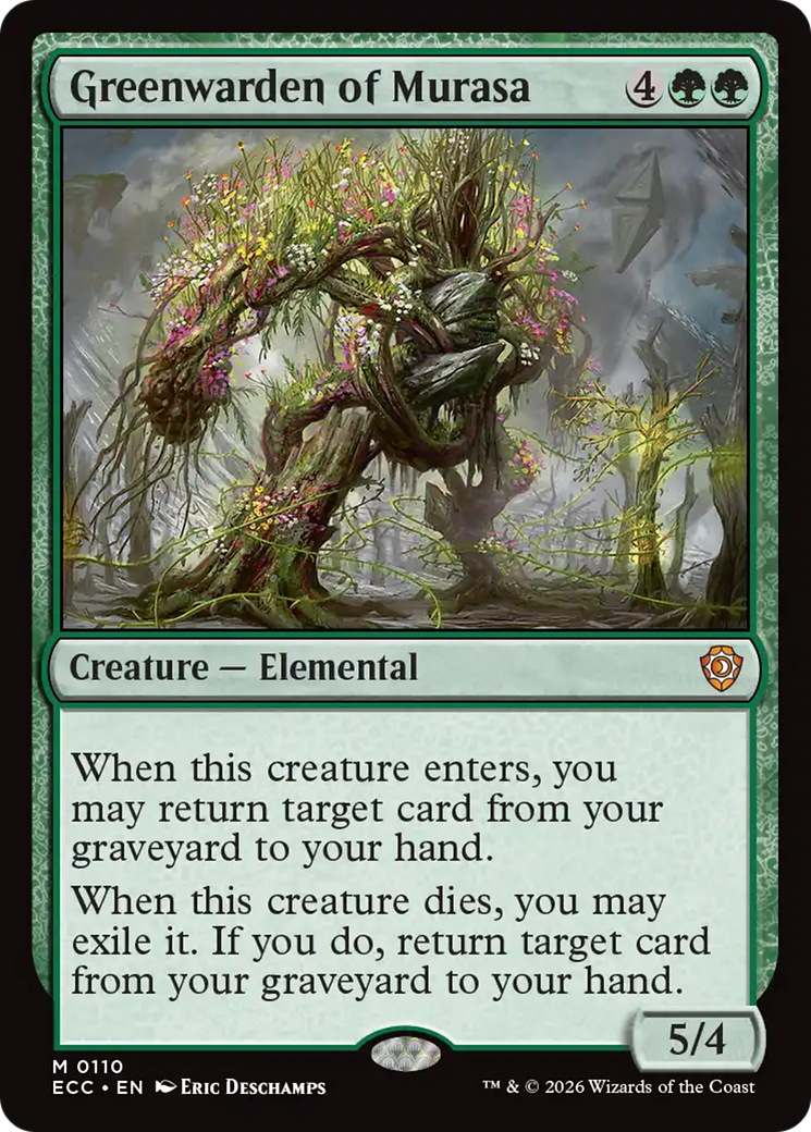 Greenwarden of Murasa [Lorwyn Eclipsed Commander] | Devastation Store