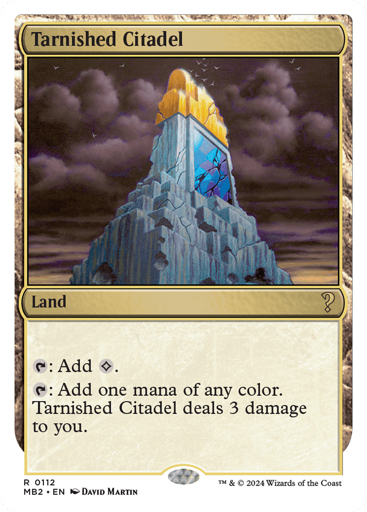 Tarnished Citadel (White Border) [Mystery Booster 2] | Devastation Store