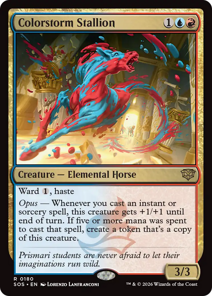 Colorstorm Stallion [Secrets of Strixhaven] | Devastation Store