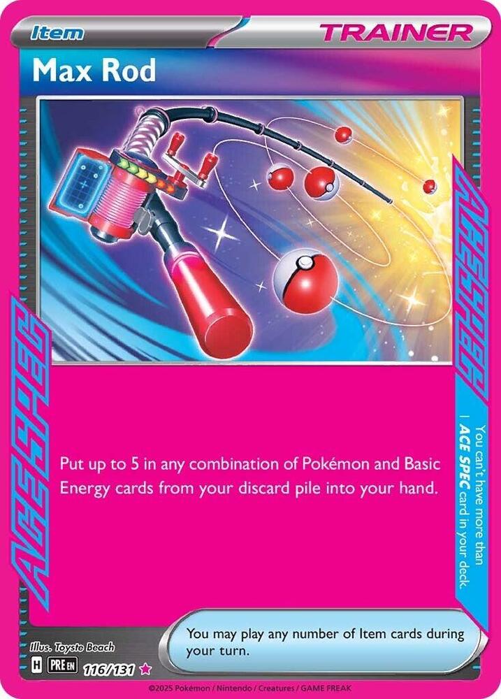 Max Rod (116/131) [Scarlet & Violet: Prismatic Evolutions] | Devastation Store
