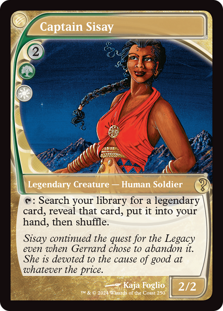 Captain Sisay (Future Sight) [Mystery Booster 2] | Devastation Store