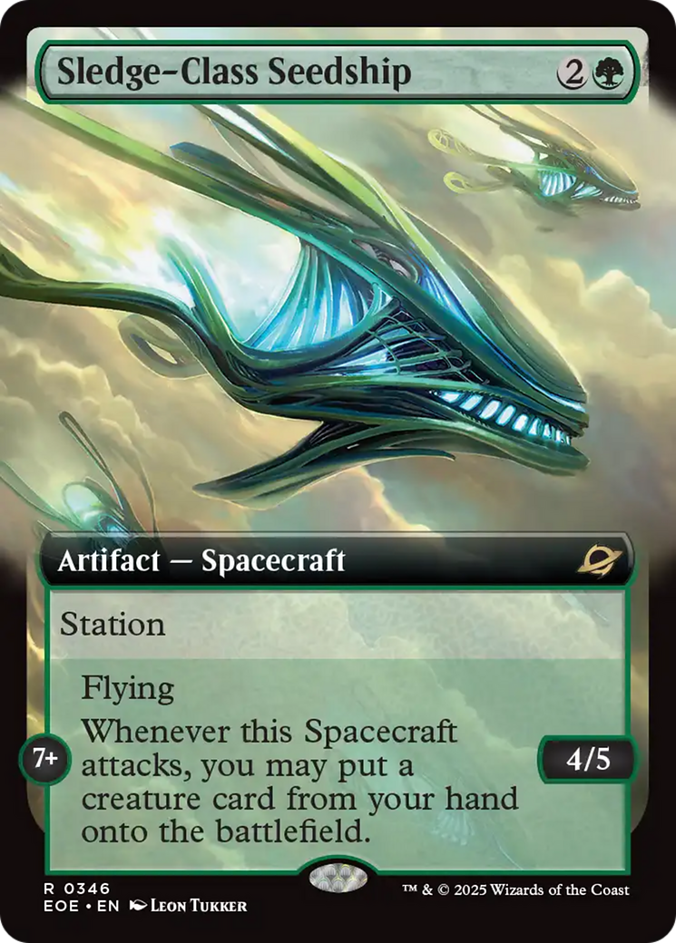 Sledge-Class Seedship (Extended Art) [Edge of Eternities] | Devastation Store