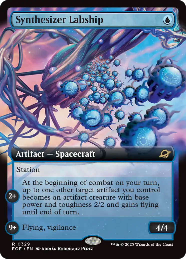 Synthesizer Labship (Extended Art) [Edge of Eternities] | Devastation Store