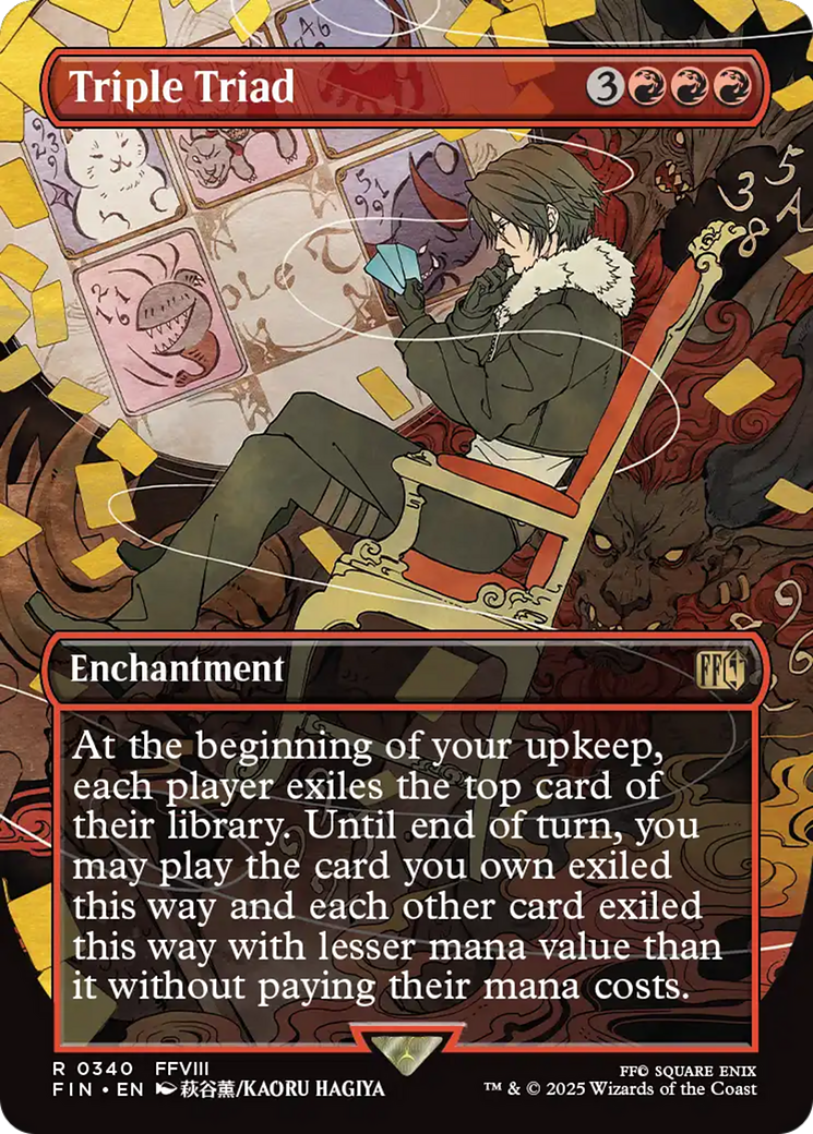 Triple Triad (Borderless) [FINAL FANTASY] | Devastation Store