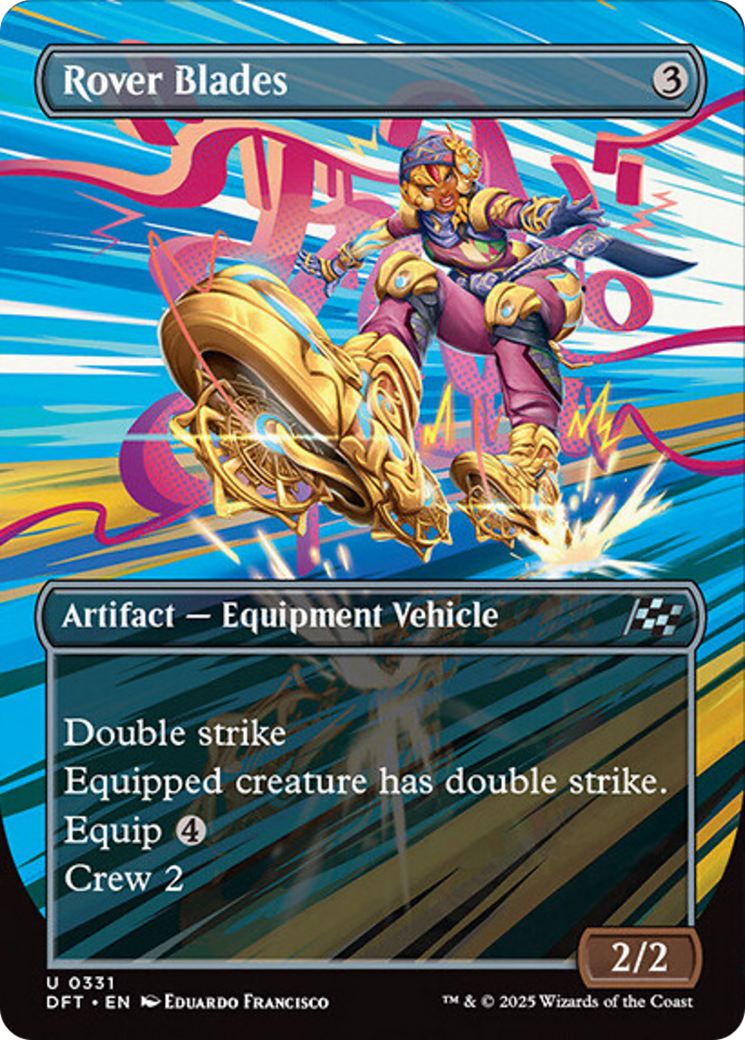 Rover Blades (Borderless) [Aetherdrift] | Devastation Store