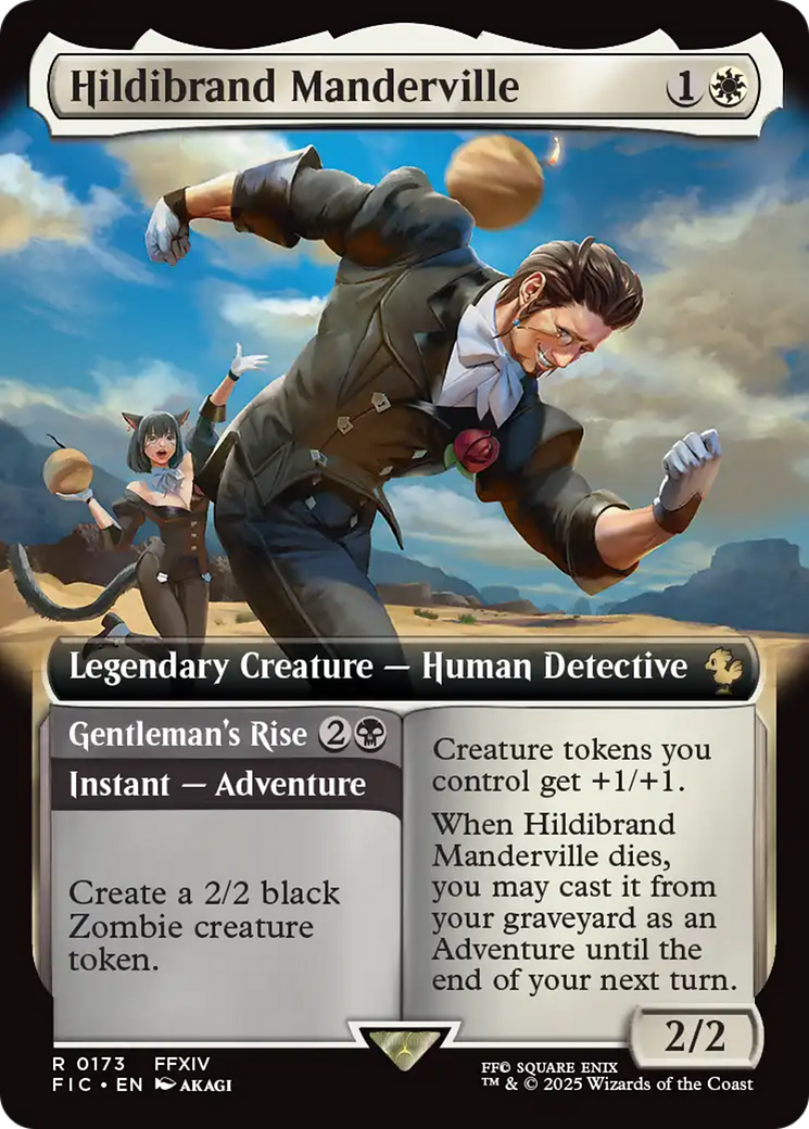 Hildibrand Manderville // Gentleman's Rise (Extended Art) [FINAL FANTASY Commander] | Devastation Store