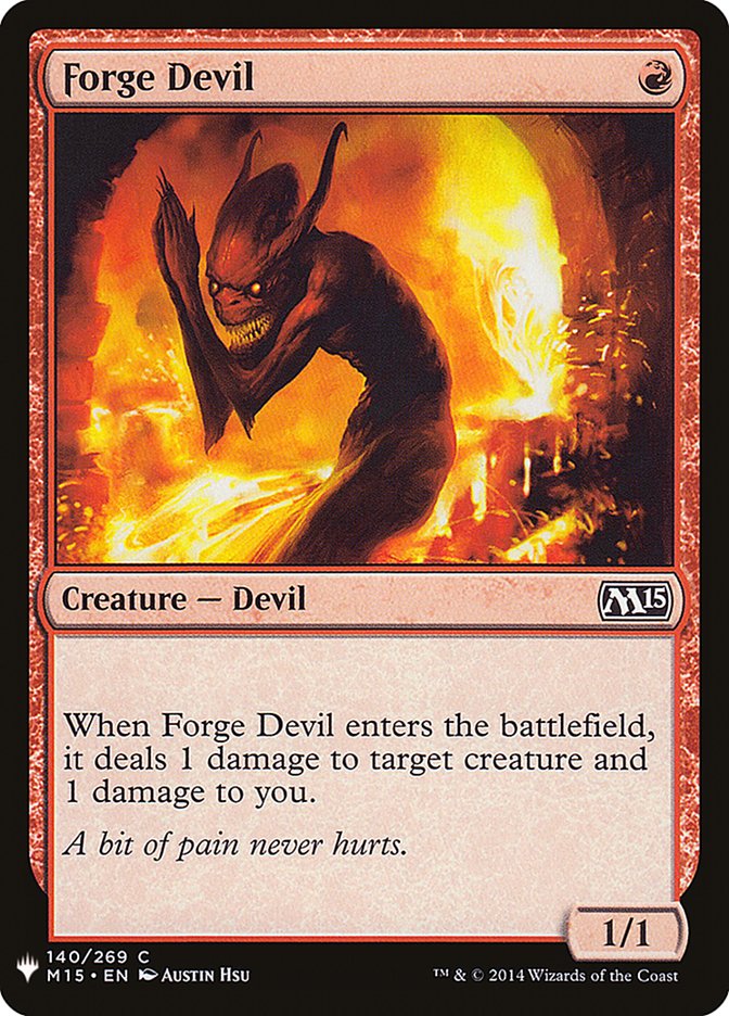 Forge Devil [Mystery Booster] | Devastation Store