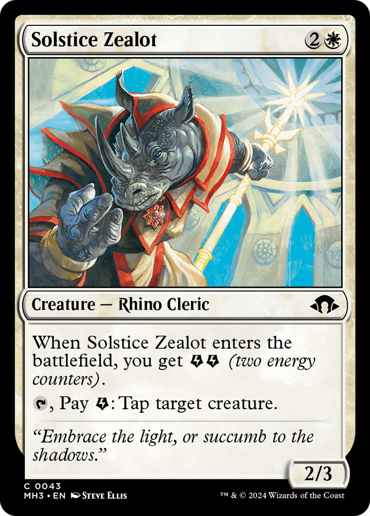 Solstice Zealot [Modern Horizons 3] | Devastation Store