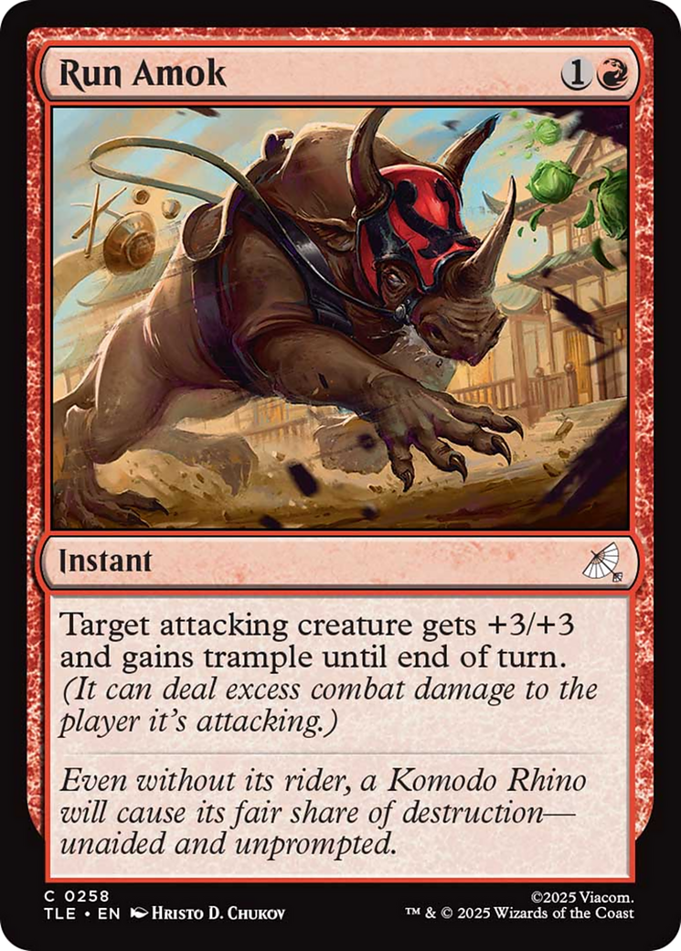 Run Amok [Avatar: The Last Airbender: Eternal-Legal] | Devastation Store