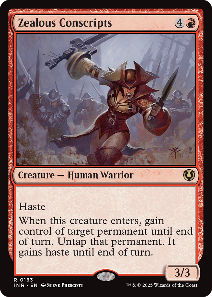 Zealous Conscripts [Innistrad Remastered] | Devastation Store