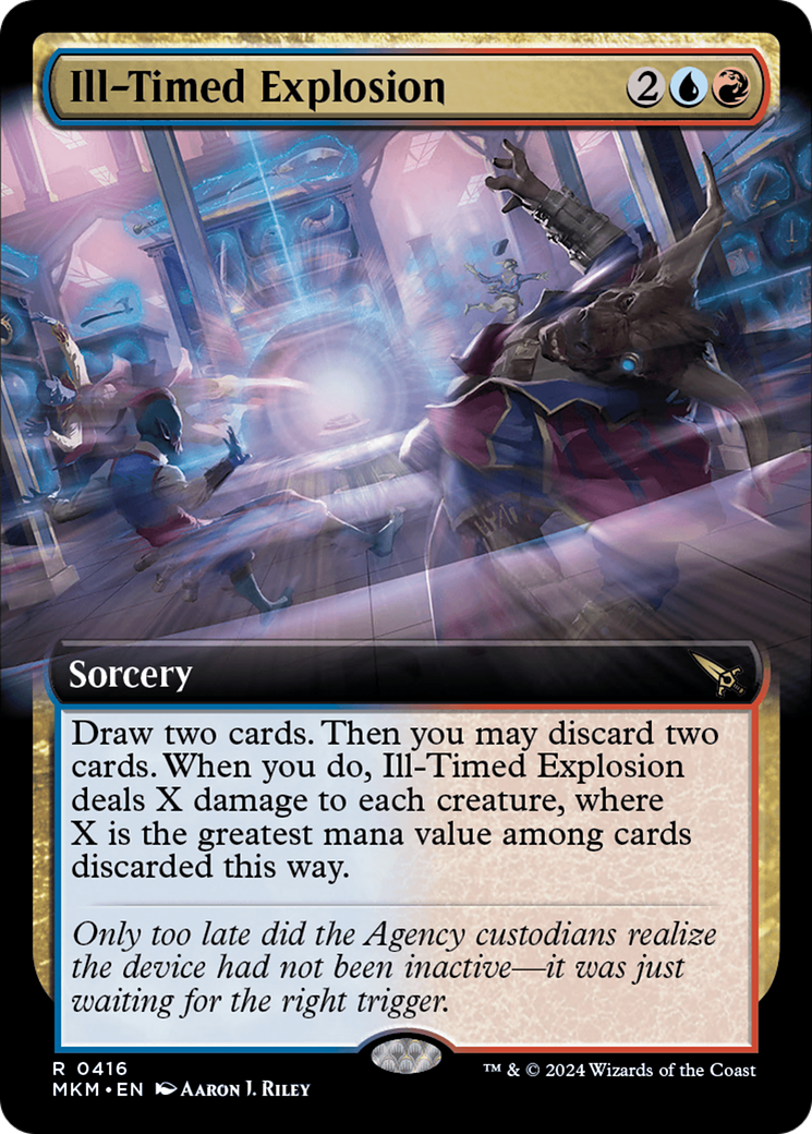 Ill-Timed Explosion (Extended Art) [Murders at Karlov Manor] | Devastation Store