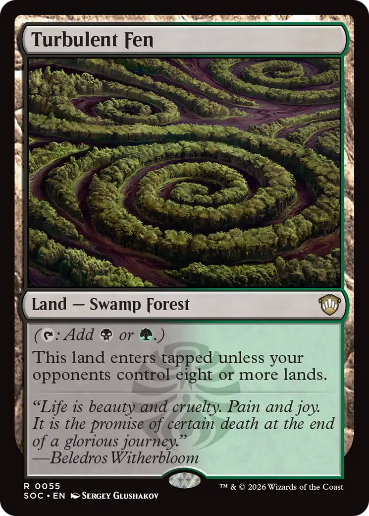 Turbulent Fen [Secrets of Strixhaven Commander] | Devastation Store