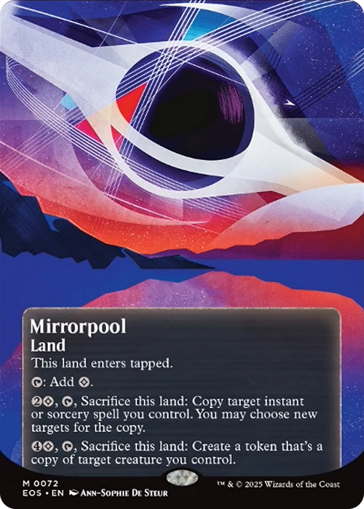 Mirrorpool (0072) (Borderless) [Edge of Eternities: Stellar Sights] | Devastation Store