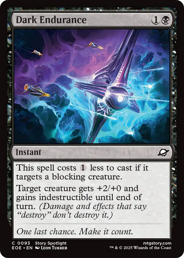 Dark Endurance [Edge of Eternities] | Devastation Store