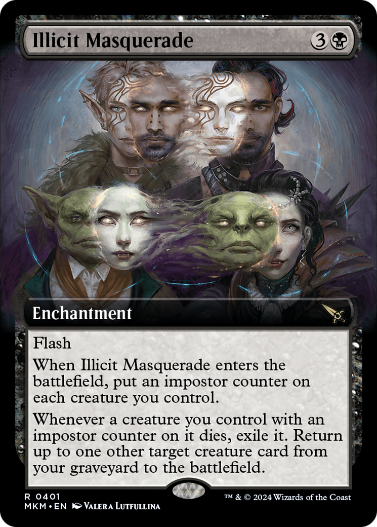 Illicit Masquerade (Extended Art) [Murders at Karlov Manor] | Devastation Store