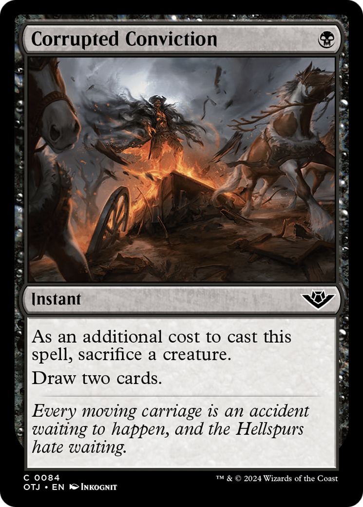Corrupted Conviction [Outlaws of Thunder Junction] | Devastation Store