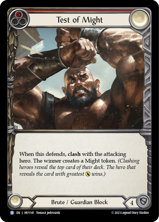 Test of Might [HVY141] (Heavy Hitters) | Devastation Store