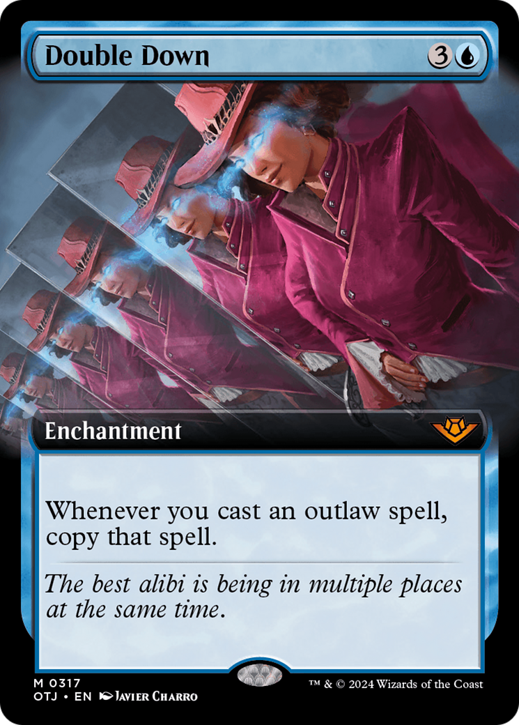 Double Down (Extended Art) [Outlaws of Thunder Junction] | Devastation Store