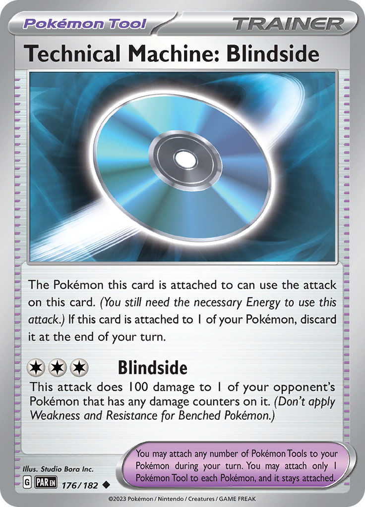 Technical Machine: Blindside (176/182) [Scarlet & Violet: Paradox Rift] | Devastation Store
