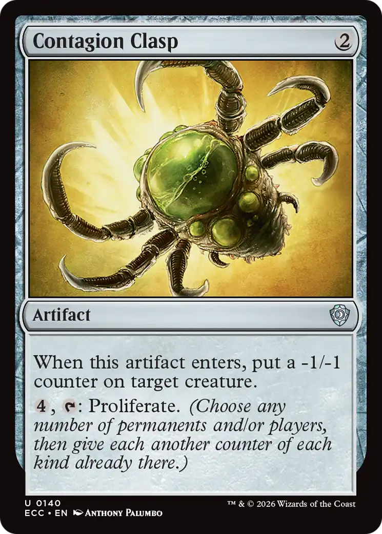 Contagion Clasp [Lorwyn Eclipsed Commander] | Devastation Store