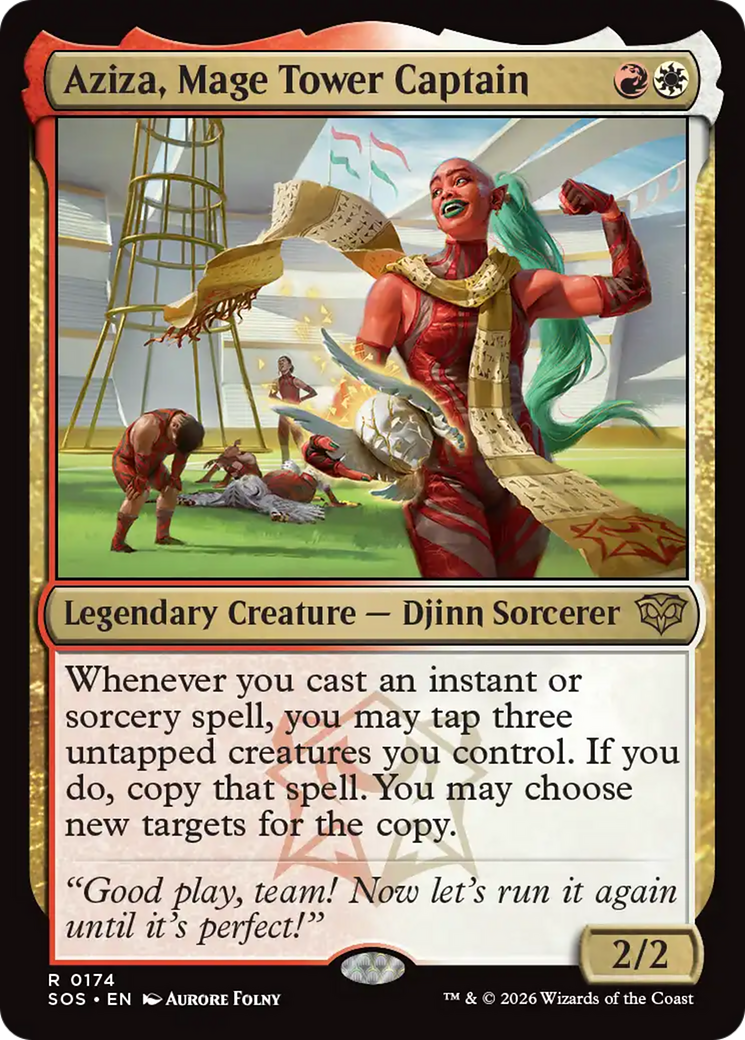 Aziza, Mage Tower Captain [Secrets of Strixhaven] | Devastation Store