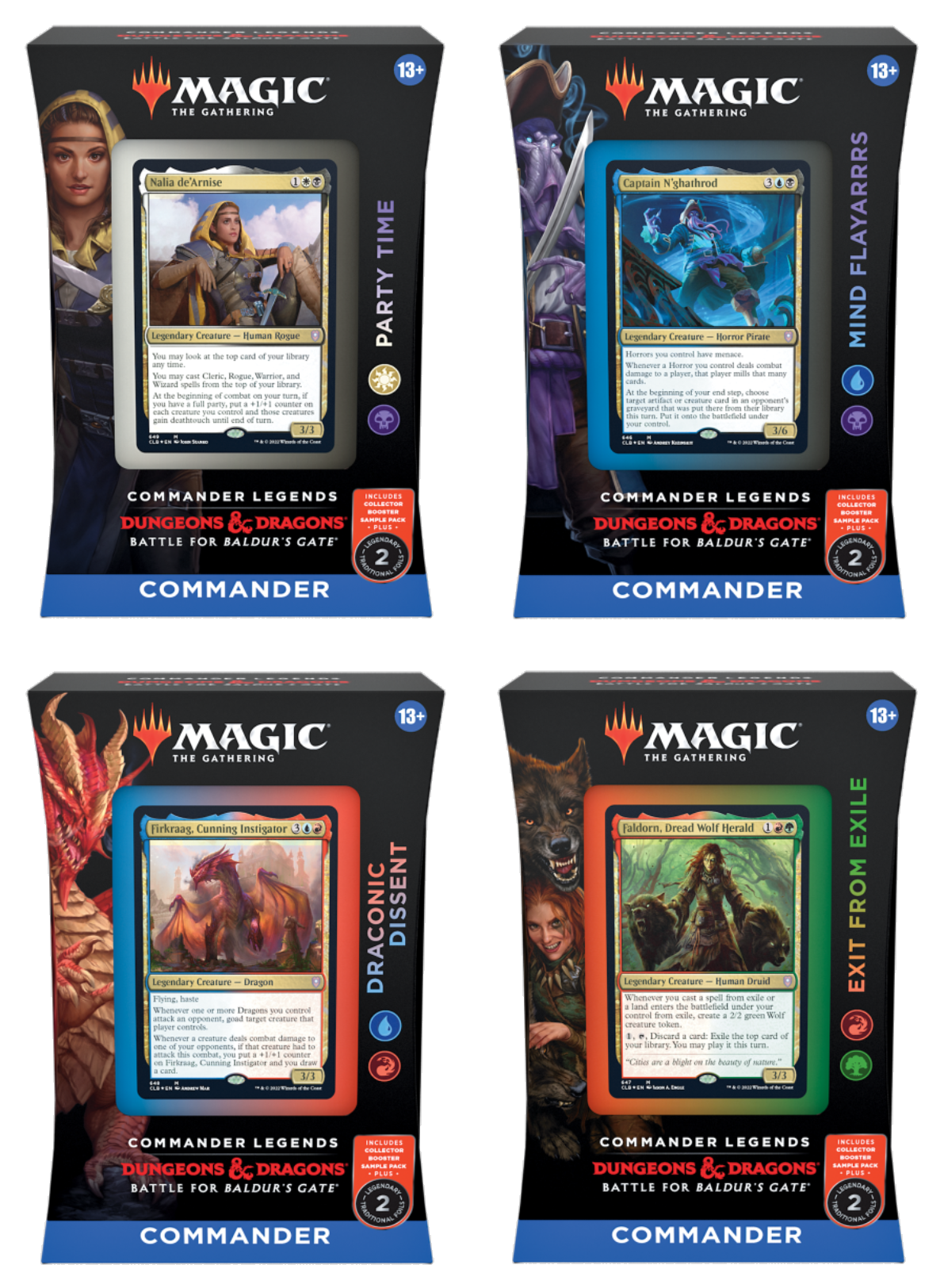 Commander Legends: Battle for Baldur's Gate - Commander Deck Display | Devastation Store