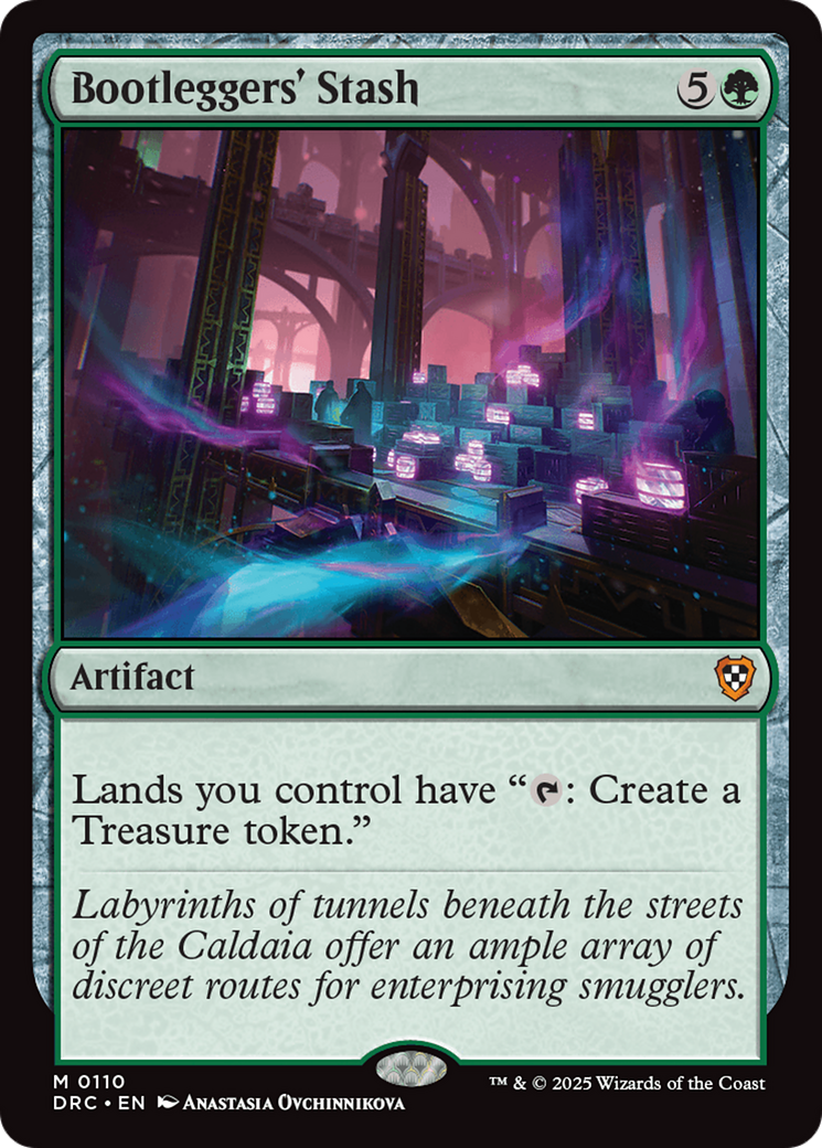 Bootleggers' Stash [Aetherdrift Commander] | Devastation Store