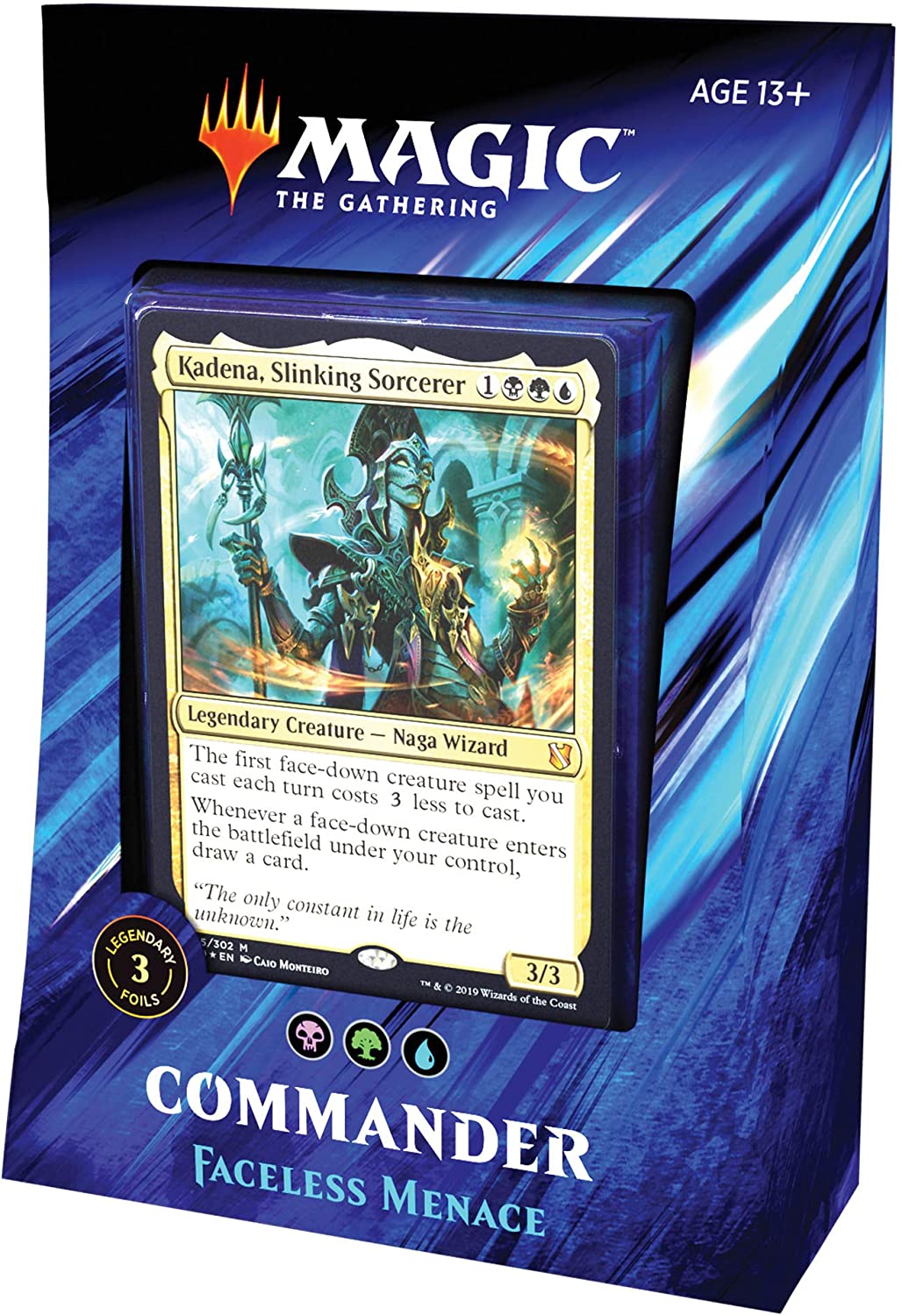 Commander 2019 - Commander Deck (Faceless Menace) | Devastation Store