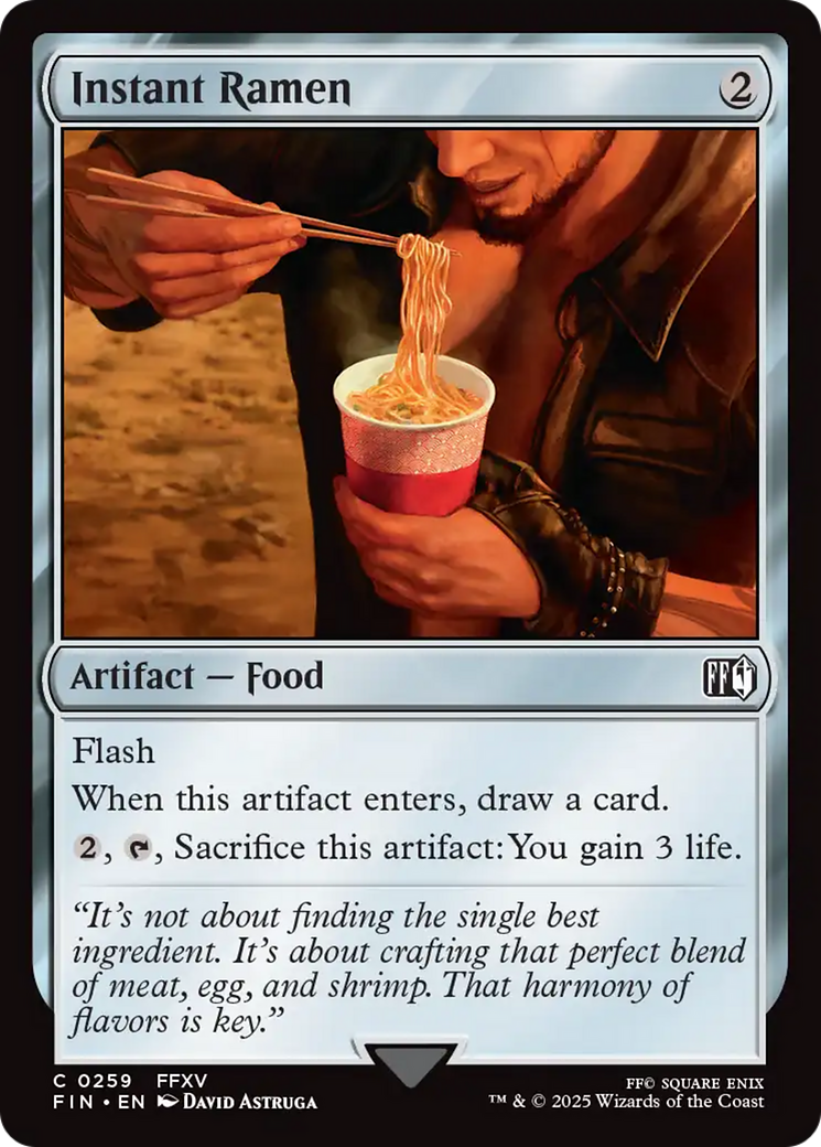 Instant Ramen [FINAL FANTASY] | Devastation Store